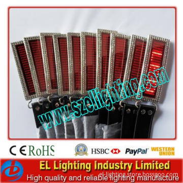 LED Flashing Belt Buckles--Diamond Frame